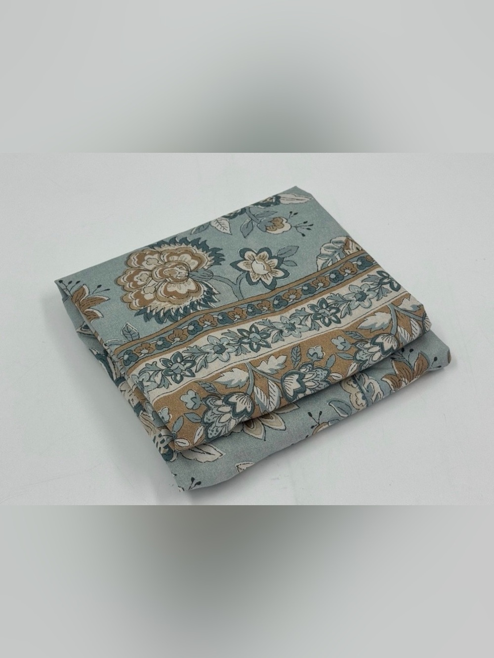 POTTERY BARN (2) “BROOKE FLORAL PRINTED” STANDARD SIZE shams